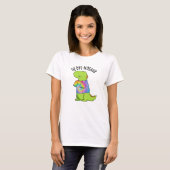 Stropdas-dye-nosaur Funny Dinosaur Pun T-shirt (Voorkant volledig)