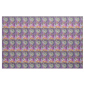 Stropdas-Dye Paars en Pansies #1 stof (Fat Quarter)