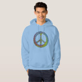 Stropdas-Dye Peace 713 Hoodie (Voorkant volledig)