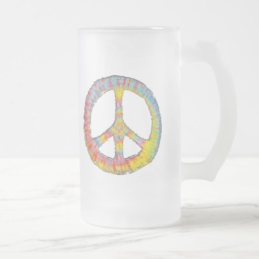 Stropdas-Dye Peace 713 Matglas Bierpul (Rechts)