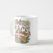 " Stropdas-Dye Peace Design Koffiemok (Voorkant links)