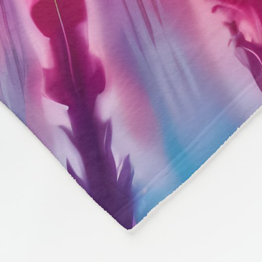 Stropdas-Dye Peace Fleece Deken (Hoek)