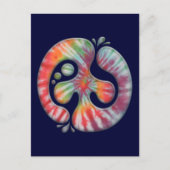 Stropdas-Dye Peace-pil Briefkaart (Voorkant)