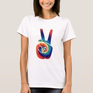 Stropdas-Dye Peace Sign Top