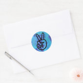 Stropdas-Dye Peace Stickers (Envelop)