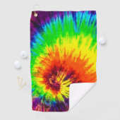 Stropdas-Dye-schijf Golf-schijfhanddoek Golfhanddoek (Insitu)