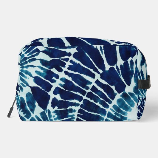 Stropdas-Dye Shibori Dopp Kit Toilettasje (Achterkant)