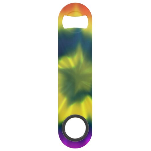 Stropdas-Dye Spiral - Bottelopener Speed Flessenopener (Achterkant)