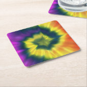 Stropdas-Dye Spiral - Onderzetters (Schuin)