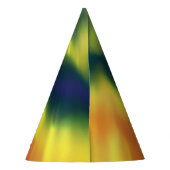 Stropdas-Dye Spiral - partijgebonden Pet Feesthoedjes (Achterkant)