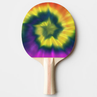 Stropdas-Dye Spiral - Ping Pong Paddle Tafeltennisbatje