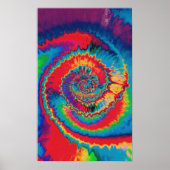 Stropdas-Dye Spiral Poster (Voorkant)