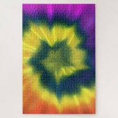 Stropdas-Dye Spiral - Puzzle Legpuzzel (Verticaal)