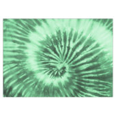 Stropdas-Dye Spiral Swirl - Groen Tafelkleed (Voorkant (Horizontaal))