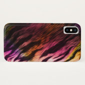 Stropdas-Dye Tiger Exotic Animal Print Case-Mate iPhone Case (Achterkant (horizontaal))