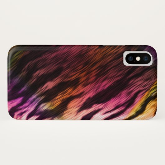 Stropdas-Dye Tiger Exotic Animal Print Case-Mate iPhone Case (Achterkant (horizontaal))