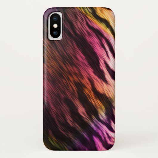 Stropdas-Dye Tiger Exotic Animal Print Case-Mate iPhone Case (Achterkant)