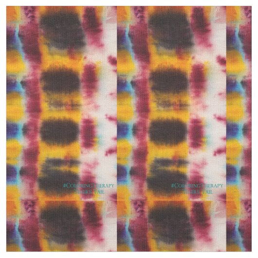 Stropdas-Dye Tiger's staart Stof (Close Up)