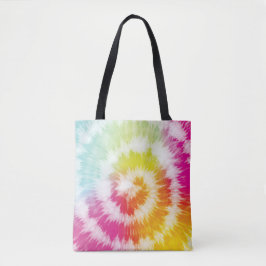 Stropdas-Dye Verjaardag Favoriet Bag Canvas tas
