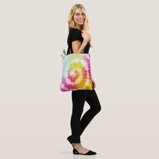 Stropdas-Dye Verjaardag Favoriet Bag Canvas tas (Op model)