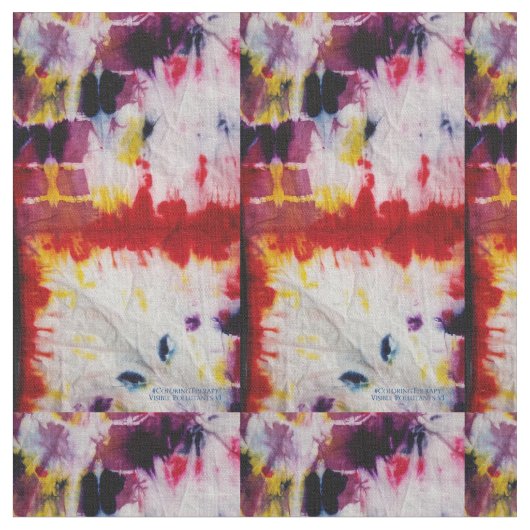 Stropdas=Dye Zichtbare verontreinigende stoffen (Close Up)