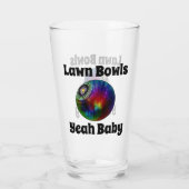 Stropdas Dyed Lawn Bowl, Beer Glass Glas (Achterkant)