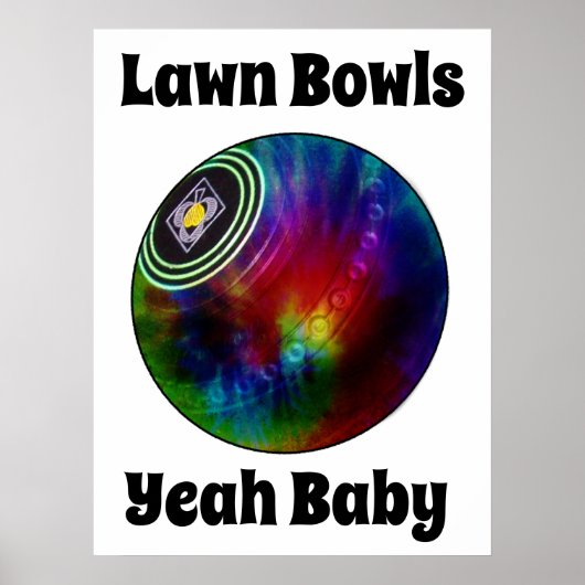 Stropdas Dyed Lawn Bowl, Poster (Voorkant)