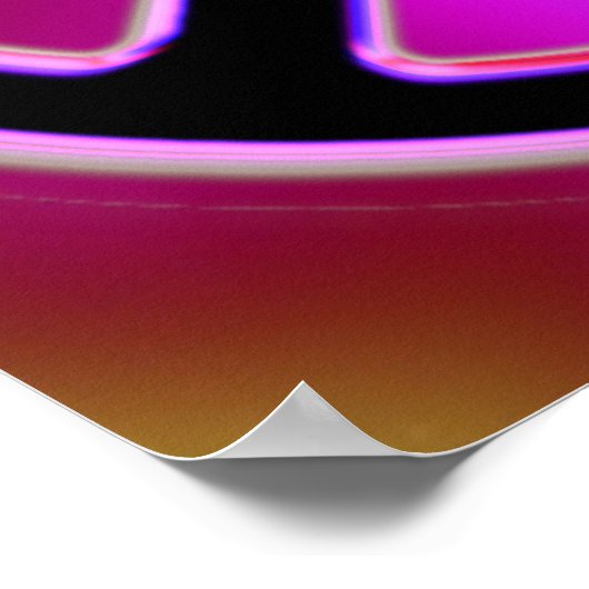 Stropdas Dyed Peace Sign Poster (Hoek)