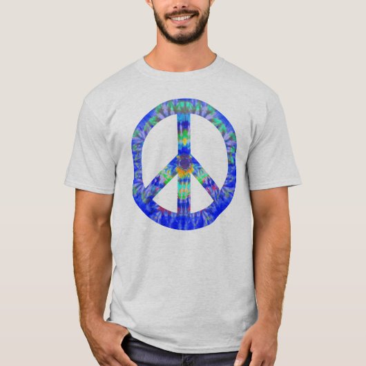 Stropdas Dyed Peace Sign Shirt (Voorkant)
