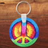 Stropdas~Dyed Peace Sleutelhanger (Voorkant)