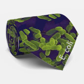 stropdas - E. coli ( groen met achtergrond voor de (Opgerold)