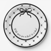 Stropdas een Bow 9" Party Bord (Voorkant)