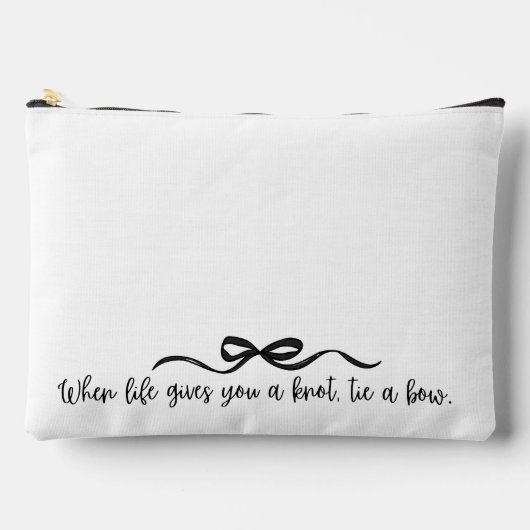 Stropdas een Bow Accessoire Bag Etui (Voorkant)