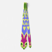 Stropdas, Een veelkleurig printpatroonontwerp Stropdas (Voorkant)