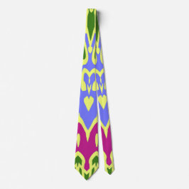Stropdas, Een veelkleurig printpatroonontwerp Stropdas