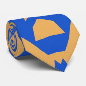 Stropdas, Een veelkleurig printpatroonontwerp Stropdas (Opgerold)