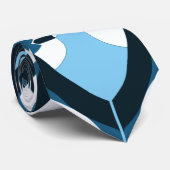 Stropdas, Een veelkleurig printpatroonontwerp Stropdas (Opgerold)