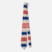 Stropdas, Een veelkleurig printpatroonontwerp Stropdas (Voorkant)