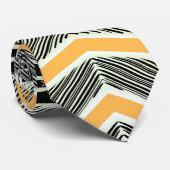 Stropdas, Een veelkleurig printpatroonontwerp Stropdas (Opgerold)