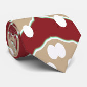 Stropdas, Een veelkleurig printpatroonontwerp Stropdas (Opgerold)