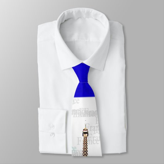 Stropdas Eiffeltoren Frankrijk (Gebonden)