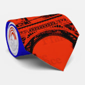 Stropdas Eiffeltoren Frankrijk (Opgerold)