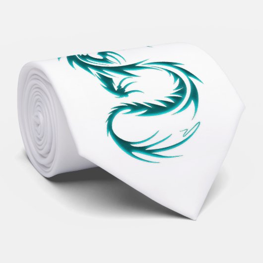 Stropdas Emerald Dragon (Opgerold)