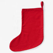 Stropdas en bril Hipster Brown Fox Kleine Kerstsok (Achterkant)