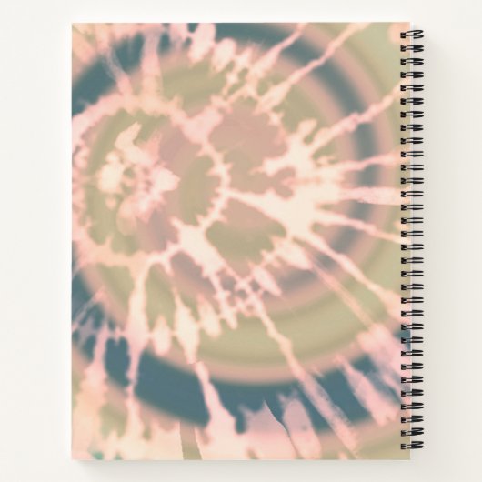 Stropdas en kleurstof notitieboek (Achterkant)