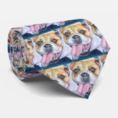 Stropdas Engelse Bulldog (Opgerold)