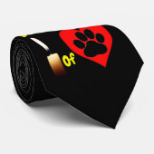 Stropdas Eternal Flame of Love Wish Paws (Opgerold)
