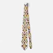 Stropdas Ethiopian Cross Meskel (Voorkant)