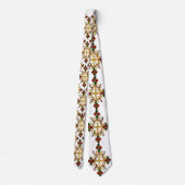 Stropdas Ethiopian Cross Meskel (Achterkant)