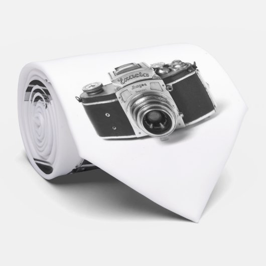 Stropdas "Exakta" voor  camera-ventilatoren - wit (Opgerold)